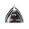 Raccoon Printed Tissue Box Cover | Stylish Leather Tissue Paper Holder for Home Hotel Car Office Decor view 2