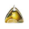 Yellow Lemon Printed Tissue Box Cover | Stylish Leather Tissue Paper Holder for Home Hotel Car Office Decor view 2
