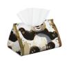 Panda 1 Printed Tissue Box Cover | Stylish Leather Tissue Paper Holder for Home Hotel Car Office Decor view 1