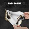 Panda 1 Printed Tissue Box Cover | Stylish Leather Tissue Paper Holder for Home Hotel Car Office Decor view 3