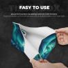 Beautiful Northern Lights Printed Tissue Box Cover | Stylish Leather Tissue Paper Holder for Home Hotel Car Office Decor view 3