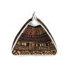 African Mud Cloth Tribal 1 Printed Tissue Box Cover | Stylish Leather Tissue Paper Holder for Home Hotel Car Office Decor view 2