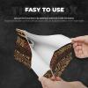 African Mud Cloth Tribal 1 Printed Tissue Box Cover | Stylish Leather Tissue Paper Holder for Home Hotel Car Office Decor view 3