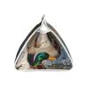 Mallard Ducks Printed Tissue Box Cover | Stylish Leather Tissue Paper Holder for Home Hotel Car Office Decor view 2