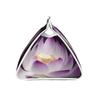 Beautiful Purple Lotus Flower Printed Tissue Box Cover | Stylish Leather Tissue Paper Holder for Home Hotel Car Office Decor view 2
