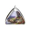 Lighthouse Diamond Painting Printed Tissue Box Cover | Stylish Leather Tissue Paper Holder for Home Hotel Car Office Decor view 2