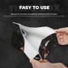 3D Bald Eagle Printed Tissue Box Cover | Stylish Leather Tissue Paper Holder for Home Hotel Car Office Decor view 3