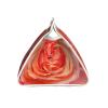 Orange Red Rose Printed Tissue Box Cover | Stylish Leather Tissue Paper Holder for Home Hotel Car Office Decor view 2