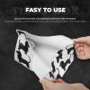 Black Dogs Dachshund Dog Printed Tissue Box Cover | Stylish Leather Tissue Paper Holder for Home Hotel Car Office Decor view 3