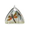 Dragonfly Fence Printed Tissue Box Cover | Stylish Leather Tissue Paper Holder for Home Hotel Car Office Decor view 2