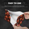 Basketball Orange Printed Tissue Box Cover | Stylish Leather Tissue Paper Holder for Home Hotel Car Office Decor view 3