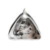 Snow Leopard Printed Tissue Box Cover | Stylish Leather Tissue Paper Holder for Home Hotel Car Office Decor view 2