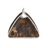 Brown Wood Printed Tissue Box Cover | Stylish Leather Tissue Paper Holder for Home Hotel Car Office Decor view 2