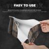 Rustic Stall Wooden Door Printed Tissue Box Cover | Stylish Leather Tissue Paper Holder for Home Hotel Car Office Decor view 3