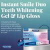 Rapid White Instant Smile Duo Teeth Whitening Gel & Lip Gloss |2 Shades Whiter in 1 Use | Neutralises Teeth Discoloration | Suitable for Sensitive Teeth | Lip Gloss Protect Lips Drying Out view 4