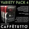Cafftutto VARIETY PACK 4-90 Italian Nespresso Compatible Coffee Pods - Mixed Selection - 30 Rosso, 30 Argento & 30 Nero pods (90 Caffetutto Gourmet Aluminium Nespresso Coffee Capsules) view 3