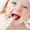 30 Pcs Portable Baby Tongue Cleaner Disposable Baby Mouth Cleaner Soft Gauze Toohthbrush Cleaning Baby Tongue Cleaner Finger view 2