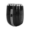 Electric Mini Beard Shaver, 10300 RPM Zinc Alloy Wet Dry Dual Use Small Beard Trimmer Type C Charging IPX7 for Travelling (Black) view 4