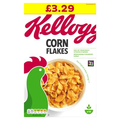 Kellogg's Corn Flakes Cereal 450g I Case of 7