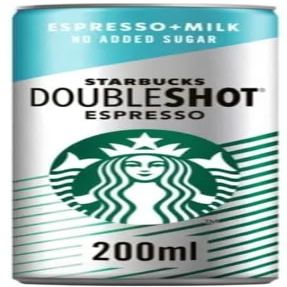 DoubleShot Espresso No Added Sugar Iced Coffee Drink 200ml Delicious Tasty And Twisty Treat Gift Hamper, For Christmas,Birthday,Easter Gift (12)
