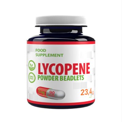 Hepatica Lycopene 15mg | 10% Beadlet | 90 Vegan Capsules | High Strength Antioxidant for Skin & Prostate Health | 3rd Party Lab Tested