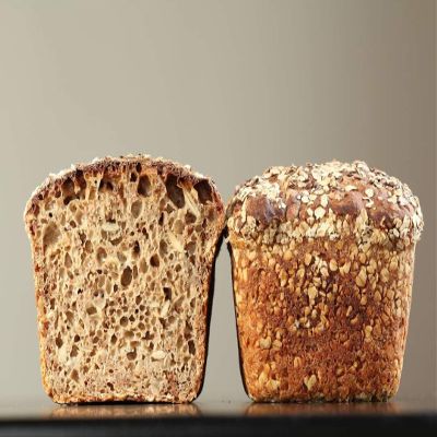 The Homemade Bread Company Seeded Sourdough Bread 400g (Sold in boxes of 8)