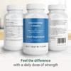 Hey Nutrition Glucosamine Complex with MSM, Turmeric, Vitamin C & Boswellia Extract  Joint Support Supplement  Cartilage & Joint Flexibility  1100mg Glucosamine, 400mg Chondroitin  90 Capsules view 4