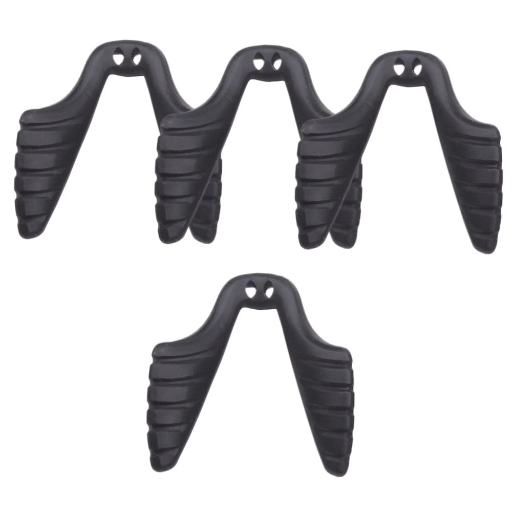 Healeved 4pcs Cycling Mirror Nose Pads Silicone Slip Eyeglass Nose Pads for Sports Sunglasses Glasses Guards