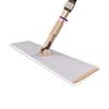 OUZBEM Lazy Flat Mop Stainless Steel Handle House Cleaning Dust Water for Wooden Floor Ceramic Tile Microfibre Fabric Head vision view 1