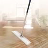 OUZBEM Lazy Flat Mop Stainless Steel Handle House Cleaning Dust Water for Wooden Floor Ceramic Tile Microfibre Fabric Head vision view 2