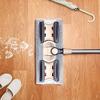 OUZBEM Flat Mop Floor Cleaning Mop for Bucket Dust Swob Easy Microfiber Broom Rotating Superfine Fiber Swabs Practical Beauty Comes vision view 3