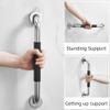 2 Pack Grab Bars for Bathroom, 17" Anti Slip Bathroom Handicap Grab Bars for Showers, Safety Bath & Shower Grab Bar for Seniors, Shower Handles for Elderly view 3