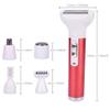 Duontyye 5 in 1 Body Hair Removal Epilator Armpit Hair Bikini Hair Leg Hair Electric Shave Clipper Shaver Women view 3