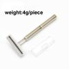 Small Size Dispoable White Razor for Hotel Travel 2Layer Blade Beauty Women/Men pack of 10 view 3