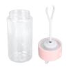 300ml Electric Protein Shaker Bottle, Self Mixing Bottle,Automatic Mixing Portable Auto Stirring Mug, Electric Protein Shaker Bottle for Outdoor Sports (Pinks) view 3