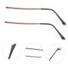 Anneome Eyeglasses Arms Replacement Metal Frame Legs with Cord Holder, Comfortable Fit for Reading Glasses and Sunglasses, Suitable for Active Use view 4