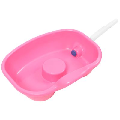 FOYTOKI Portable Hair Wash Basin for Bedridden Elderly Disabled Comfortable Hair Washing Rest