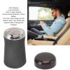 Mini Electric Beard Trimmer, Electronic Beard Trimmer Mesh Rotating 6600 RPM Quiet Motor 3 Tool Heads 2W Washable for Bathroom (Black) view 2