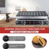 ZJGFCB Dutch Pancake Baker Maker, Pancake Baker Gas 50 Holes Sandwich Cake Commercial Biscuit Dutch Grills Waffle Maker view 3