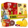 Bob Snail Fruit Roll Ups  Healthy Sweets Snacks, Real Dried Fruits, No Added Sugar, Vegan, Nut Free, Candy for Adults, Kids, with Mango, Pear, Cherry  Bulk 80 pcs Rolls, 800g view 1