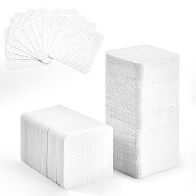 540 Pcs White Lint Free Nail Wipes