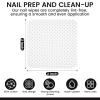 540 Pcs White Lint Free Nail Wipes view 3