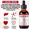 JSBNQRMZ Liquid Iron Supplements for Cats,60ML Cat Vitamins and Supplements with Vitamin C and B12,Supports Anemia,Promotes Blood Health, Helps with Formation of Red Blood Cell view 2