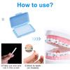6 Boxes of Scented Dental Wax for Braces - Comfort & Protection, Orthodontic Care, Gentle on Gums & Lips, Easy to Apply, Essential Dental Set view 3