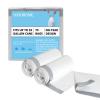 10 Gallon Trash Bags Drawstring, 1 Mil Thick White Garbage Bag for Office Kitchen, 75 Count view 1