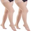 Compression Stockings YLW-EU15 (2x Beige, S) view 1