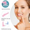 2 Pcs Interspace Toothbrush for Braces Orthodontic Detail Cleaning(Pink,Blue) view 3