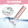 ACWOO Electric Lady Shaver, Cordless 4 in 1 Electric Shaver for Women, Rechargeable Painless Electric Lady Razor Bikini Trimmer Wet and Dry Hair Removal for Face Legs Underarm Bikini Nose and Eyebrow view 4