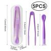 Fizzix 5-Pack Contact Lens Remover and Inserter Tool Set - Hygienic, Easy-to-Use, Includes Case, Perfect for Travel view 2