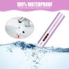 ACWOO Electric Razors for Women, Cordless 4 in 1 Electric Shaver for Women, Rechargeable Painless Lady Razor Bikini Trimmer Wet and Dry Hair Removal for Face Body Legs Underarm Bikini Nose and Eyebrow view 4